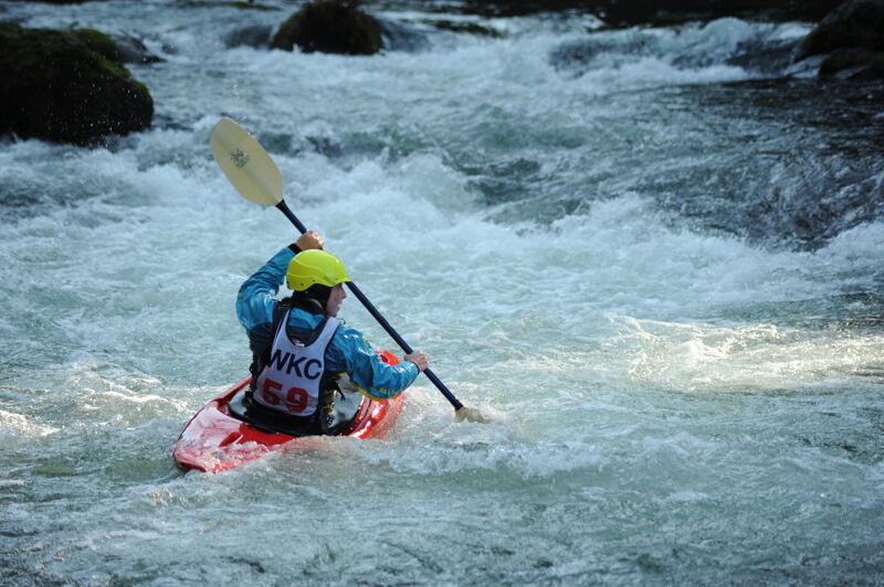 Leanna at Fall Slalom Race