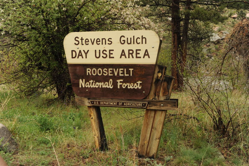Stevens Gulch Sign