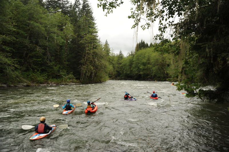The Group Headed Down River