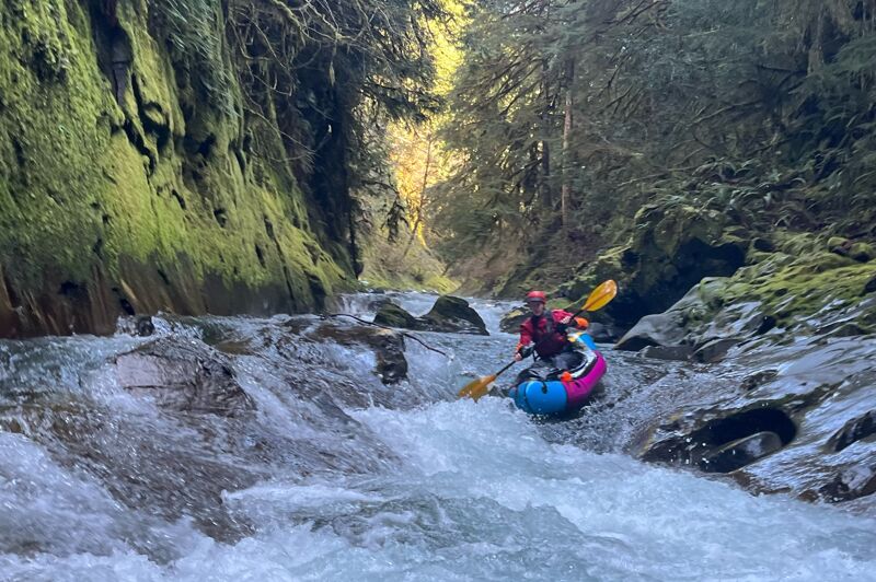Upper run - gorge