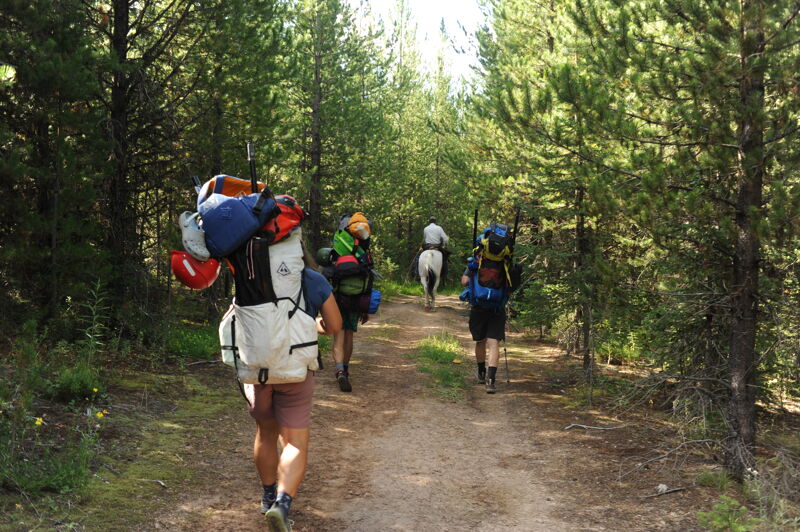 Start of the Granite Creek Trail