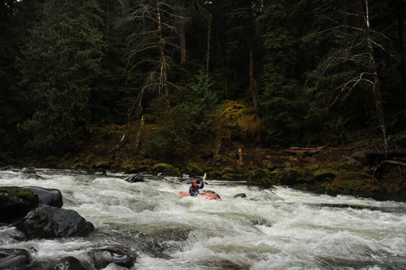 James on the Sol Duc