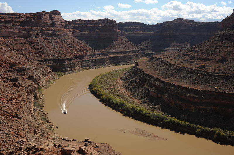 Looking Downstream from the Loop