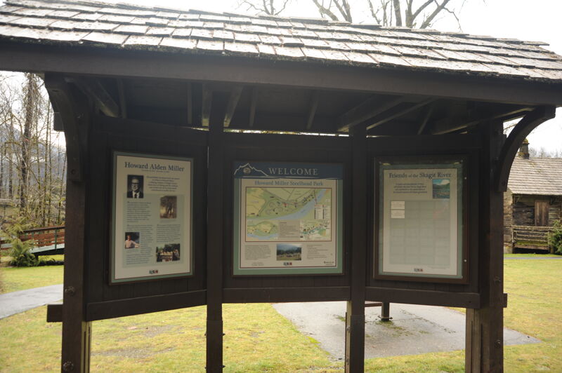 Signboard at Howard Miller Park