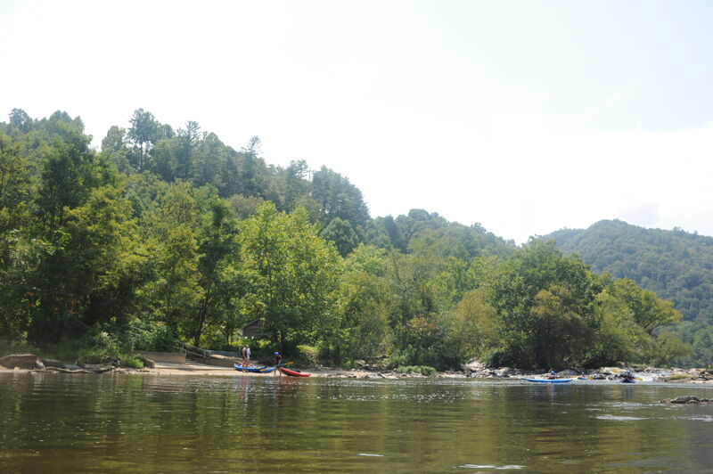 Stackhouse River Access - Outfitter Parking and Staging Zone