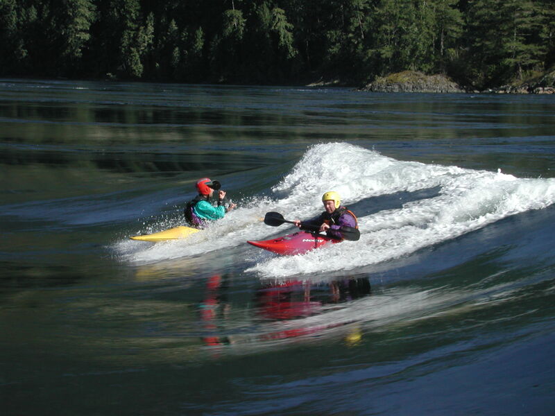 Omar and Tom on Skook