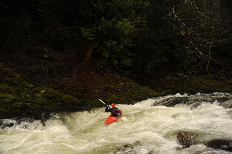 James on the Sol Duc