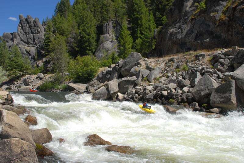 Steve on Howard's Plunge