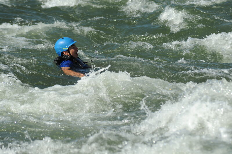 Swimming Wapshilla Rapid