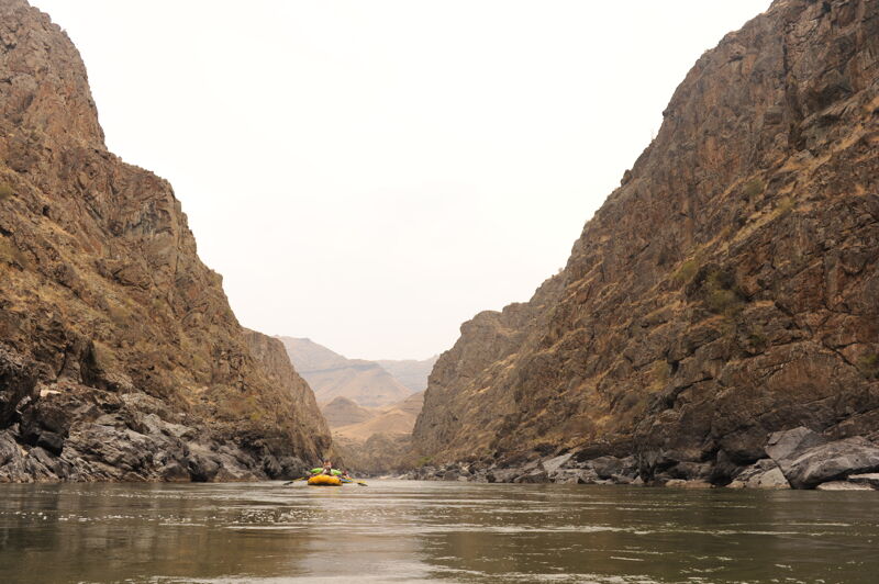 Floating Through Blue Canyon