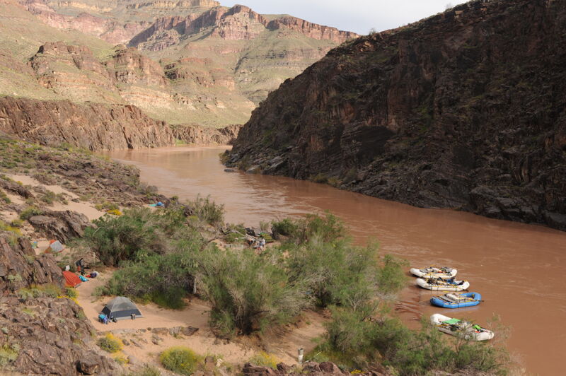 View of Lower Bass Camp