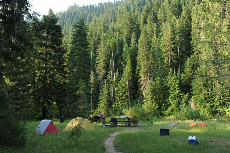 Turner Flat Campground, Put-In