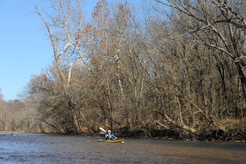 Paddling the Current River