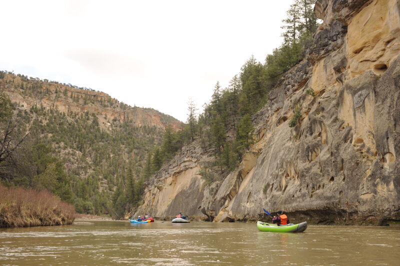 Enjoying the Canyons of the Rio Chama