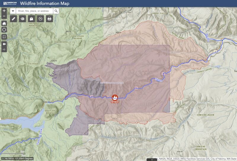 Wildfire Closure - Retreat Fire