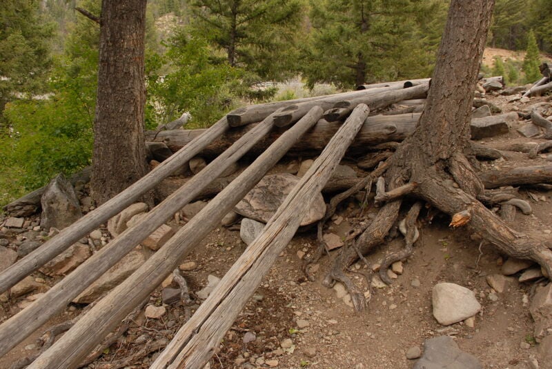 Yankee Fork River Access Raft Slide
