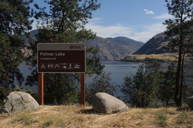 Palmer Lake Campground Sign