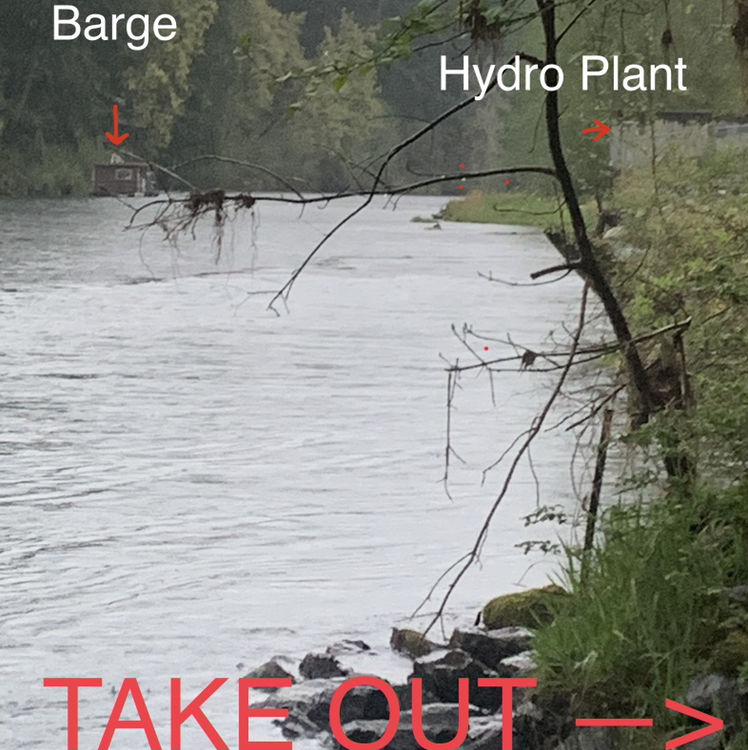 Take Out - Just Passed the Hydro Plant 