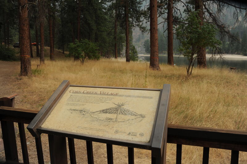 Corn Creek Village Historic Panel