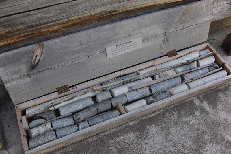 Dam Site Core Samples
