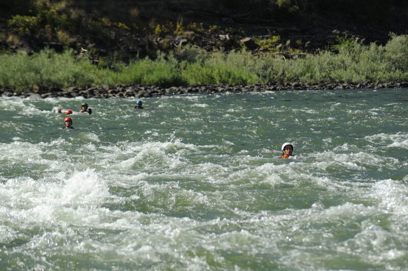 Swimming Wapshilla Rapid