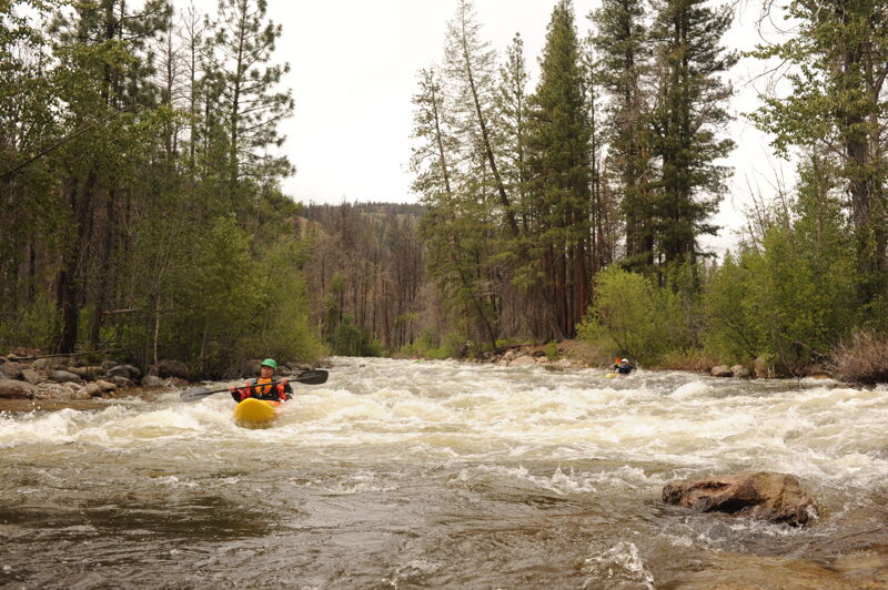 Last Section of Boulder Creek Rapid