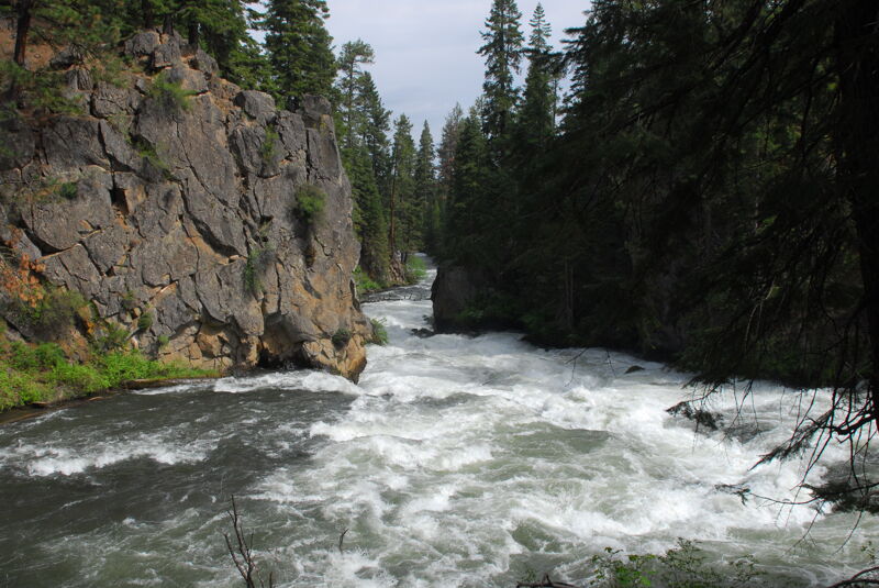 Benham Falls Looking Downstream