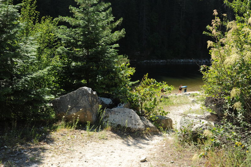 Whitefish Rock Access
