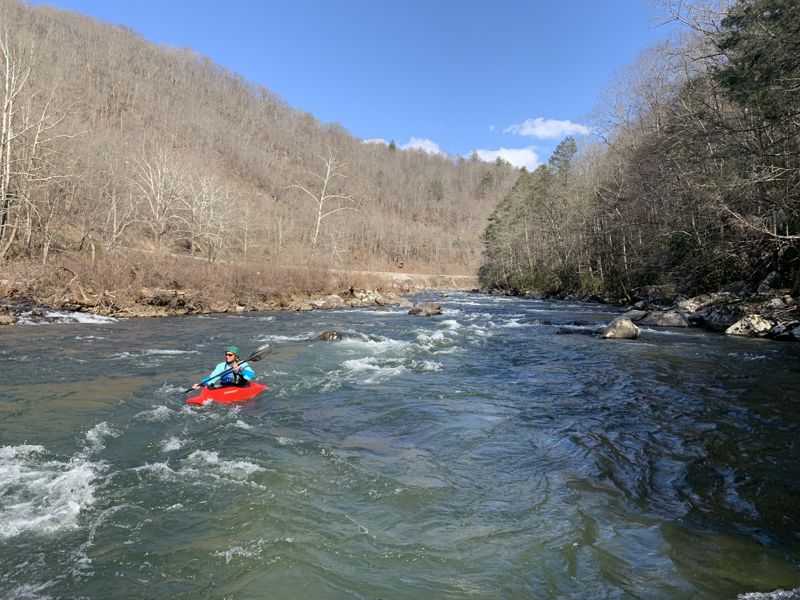 Long wave train on the Toe Gorge