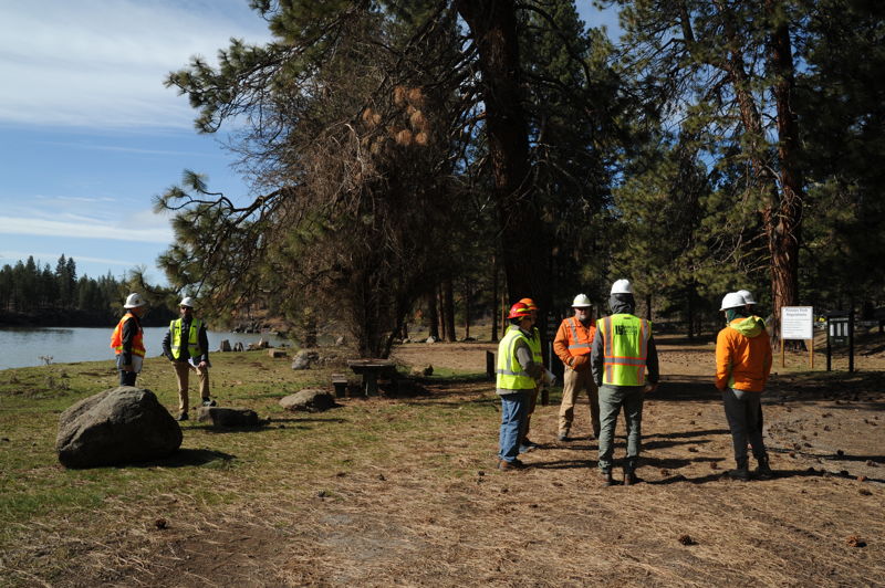 Discussions at Pioneer Park West