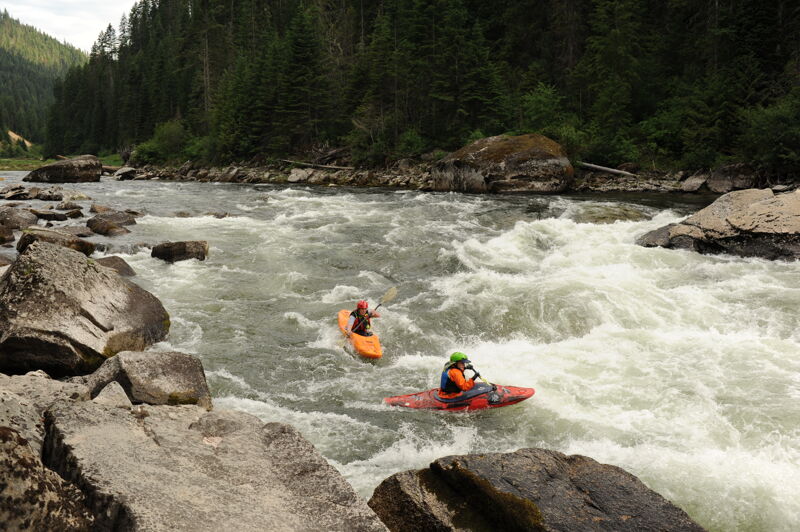 Kayaking Snoden Creek