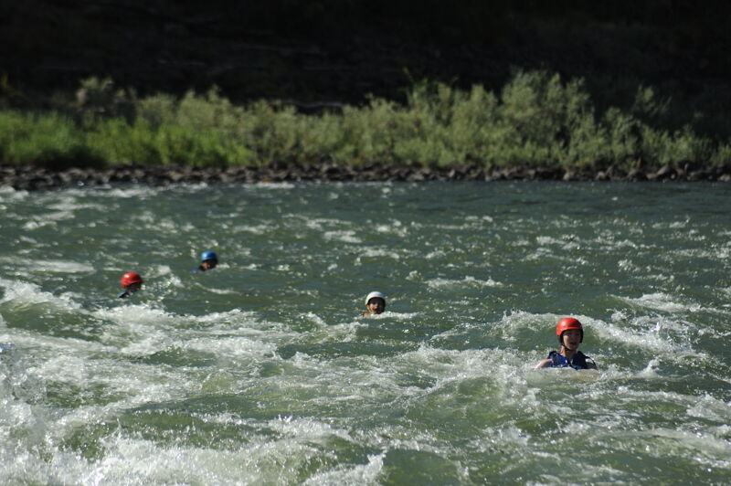 Swimming Wapshilla Rapid