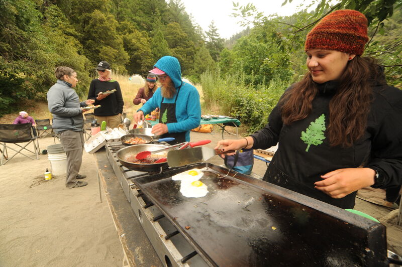 Terra Cooking Up Breakfast