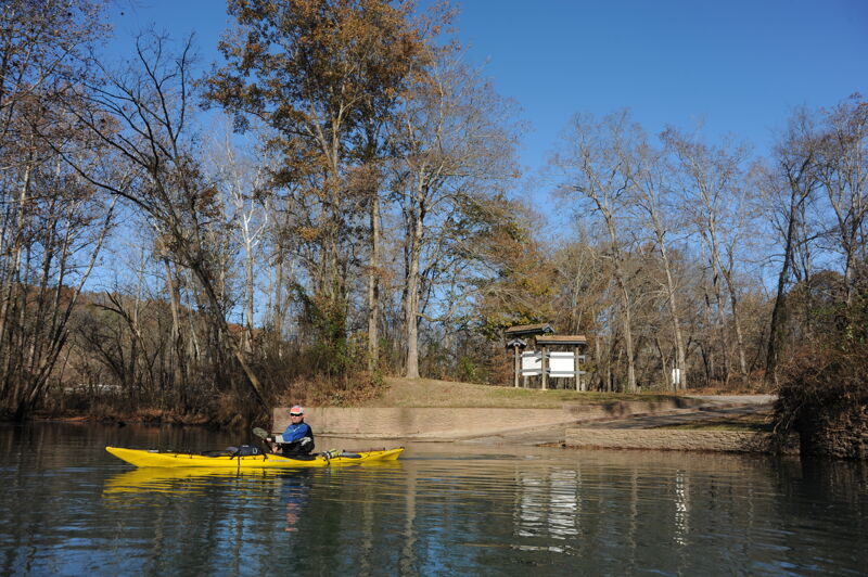 Greer Crossing at State Highway 19 Bridge Put-In