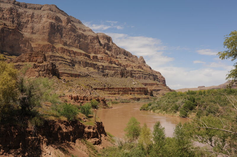 Looking Downstream from Columbine Falls