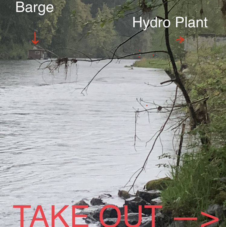 Take Out - Just Passed the Hydro Plant