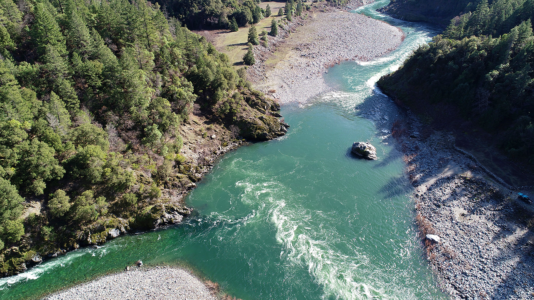 Salmon & Klamath river confluence