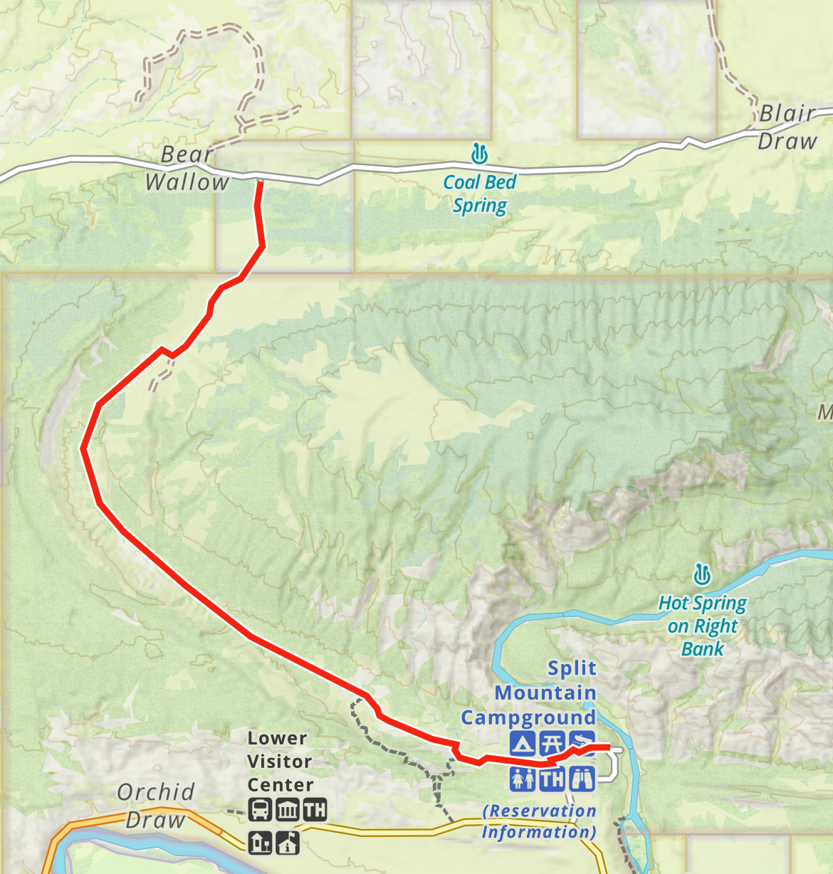 DIY shuttle route